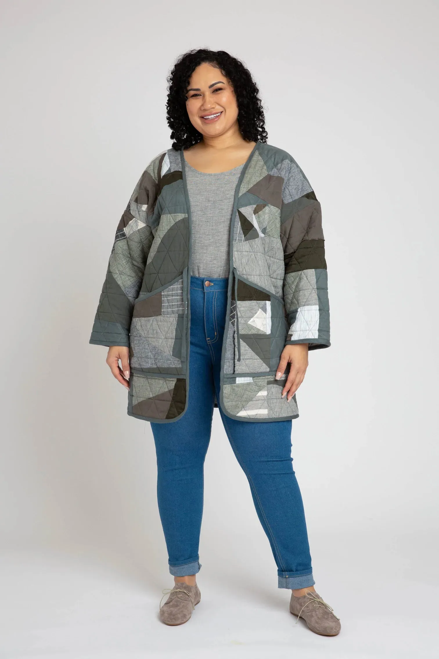 Hovea Jacket & Coat, Curve Range - Megan Nielsen