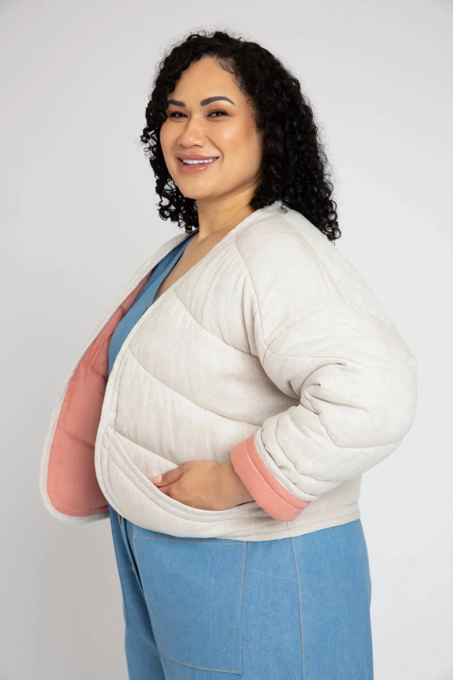 Hovea Jacket & Coat, Curve Range - Megan Nielsen