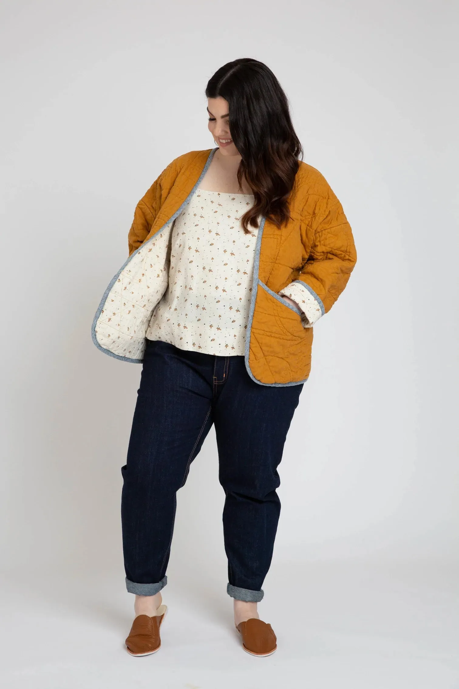 Hovea Jacket & Coat, Curve Range - Megan Nielsen