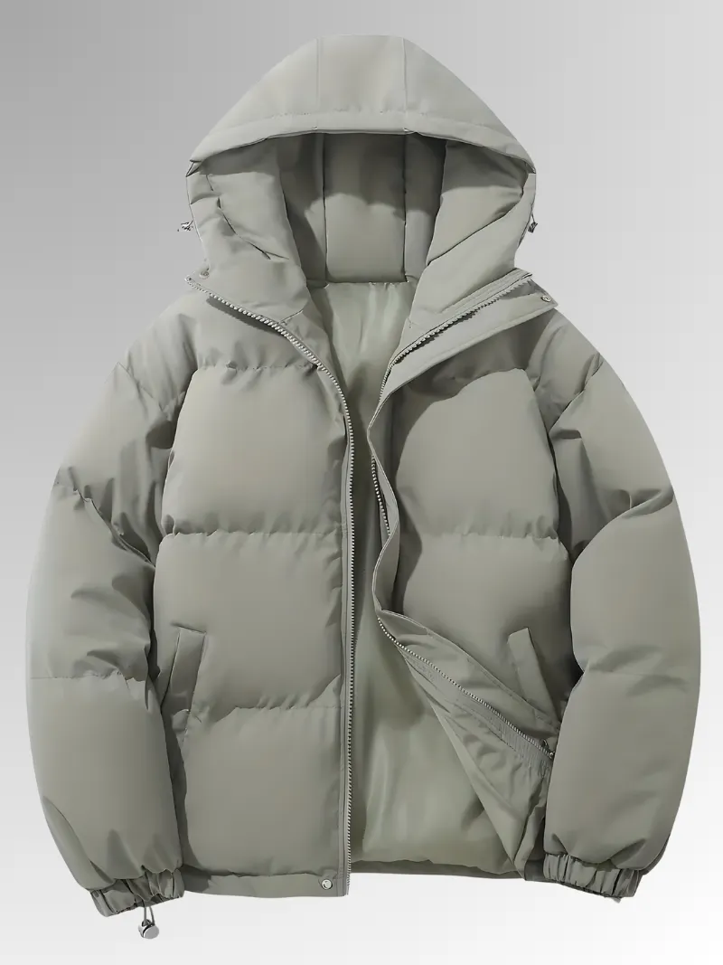 Ivyshape | Classic Warm Hooded Jacket