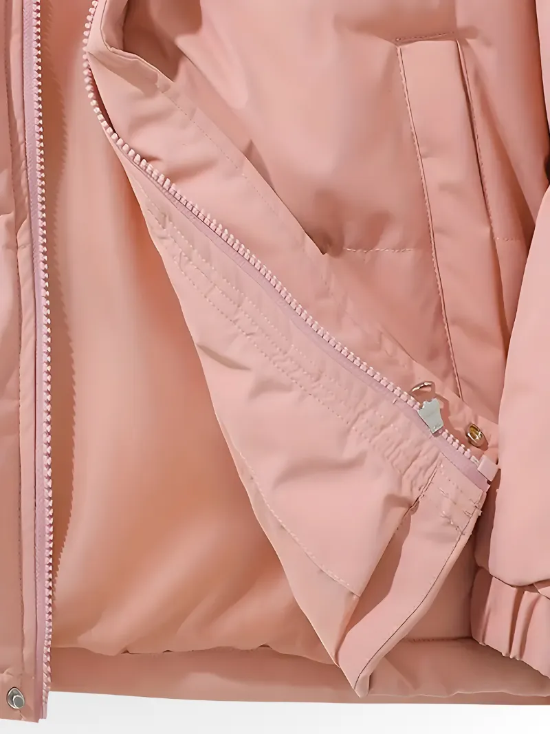 Ivyshape | Classic Warm Hooded Jacket