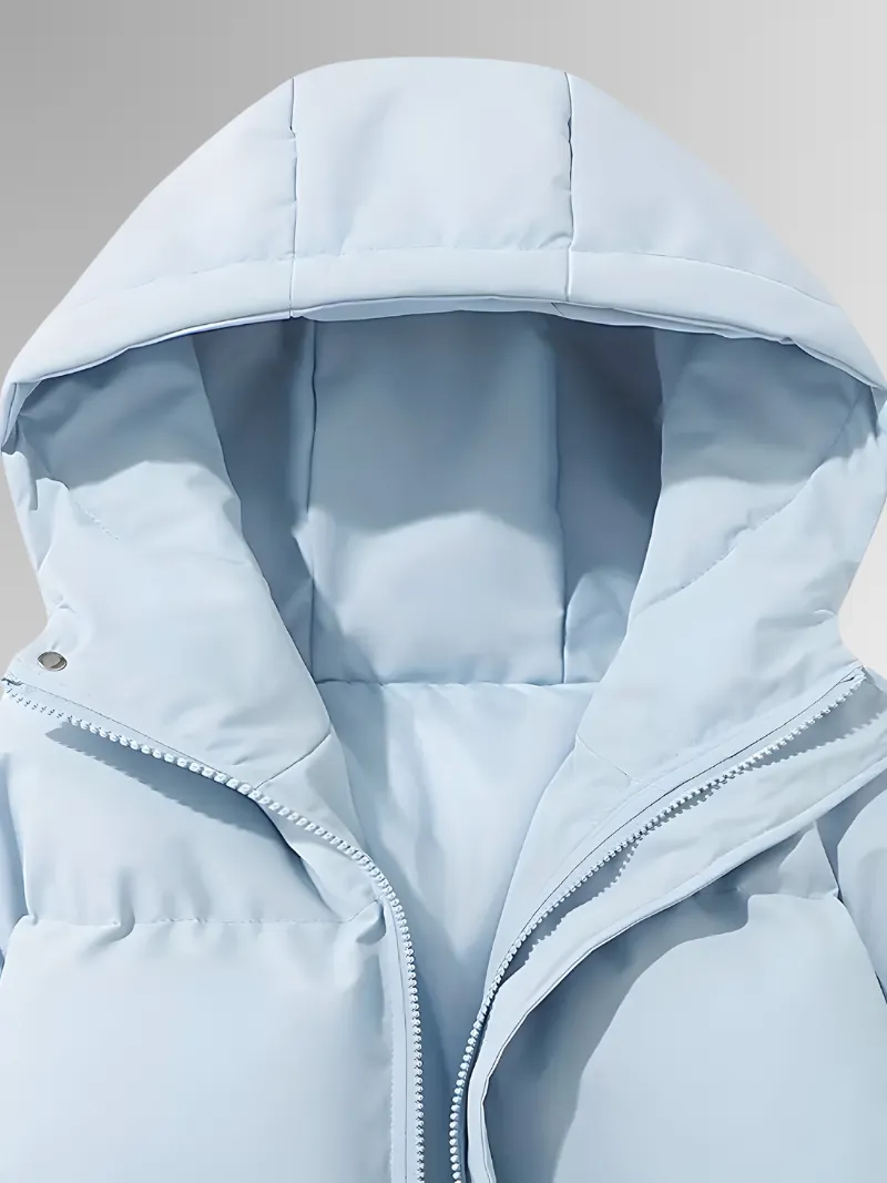 Ivyshape | Classic Warm Hooded Jacket