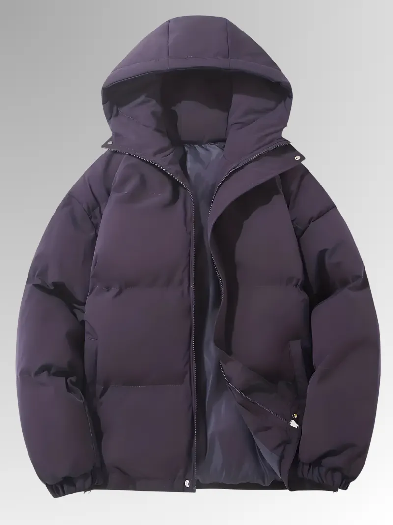 Ivyshape | Classic Warm Hooded Jacket