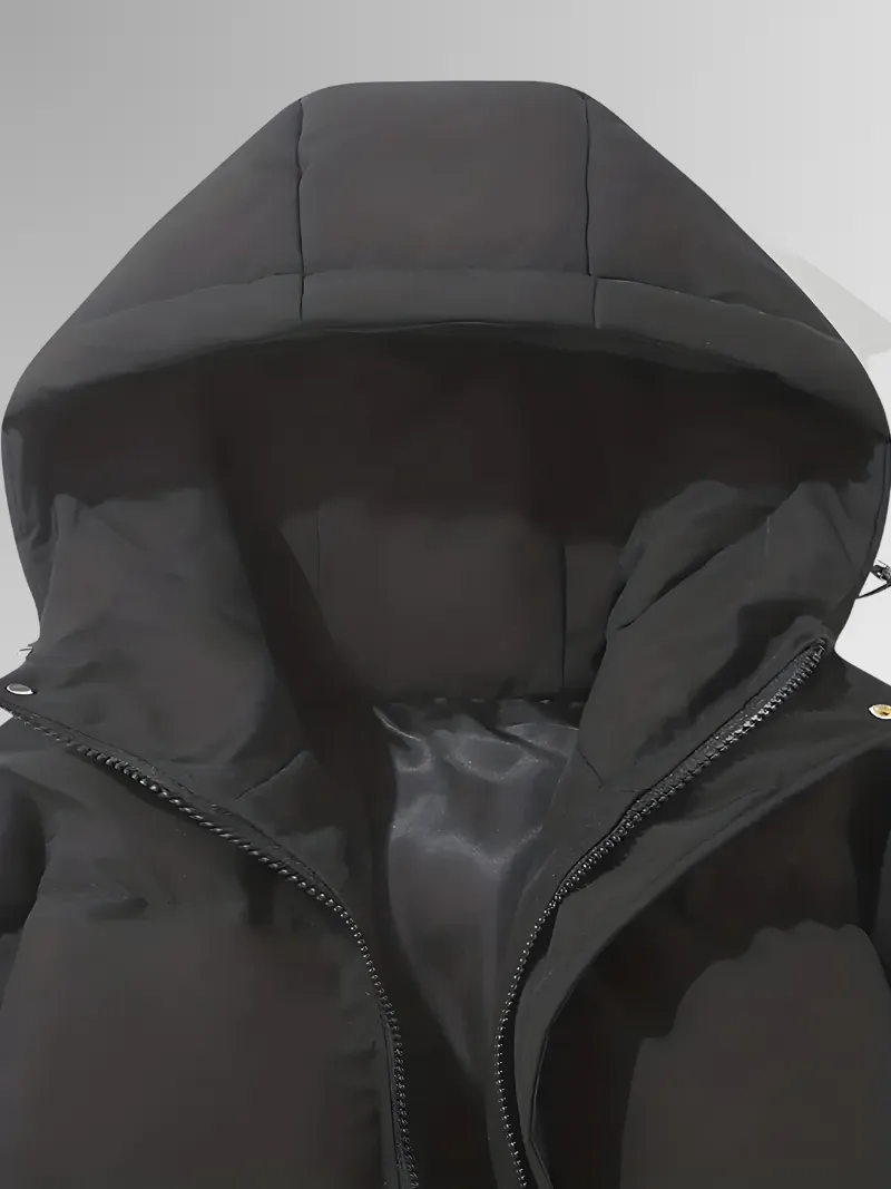 Ivyshape | Classic Warm Hooded Jacket
