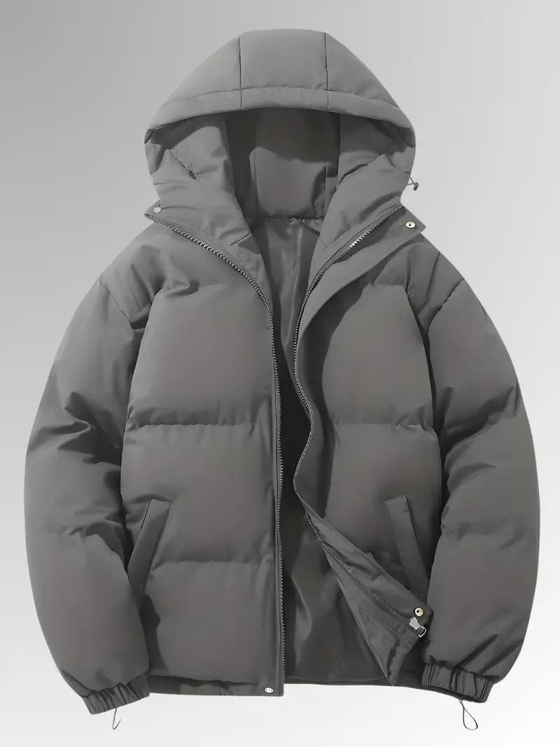 Ivyshape | Classic Warm Hooded Jacket