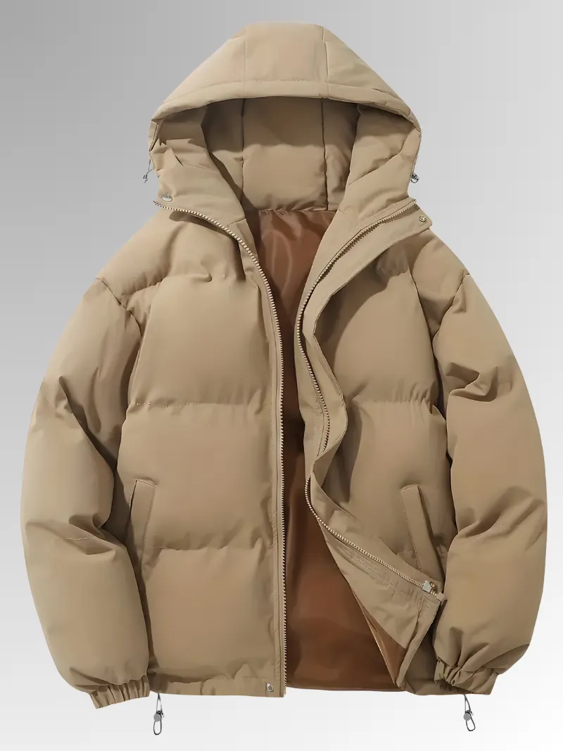 Ivyshape | Classic Warm Hooded Jacket