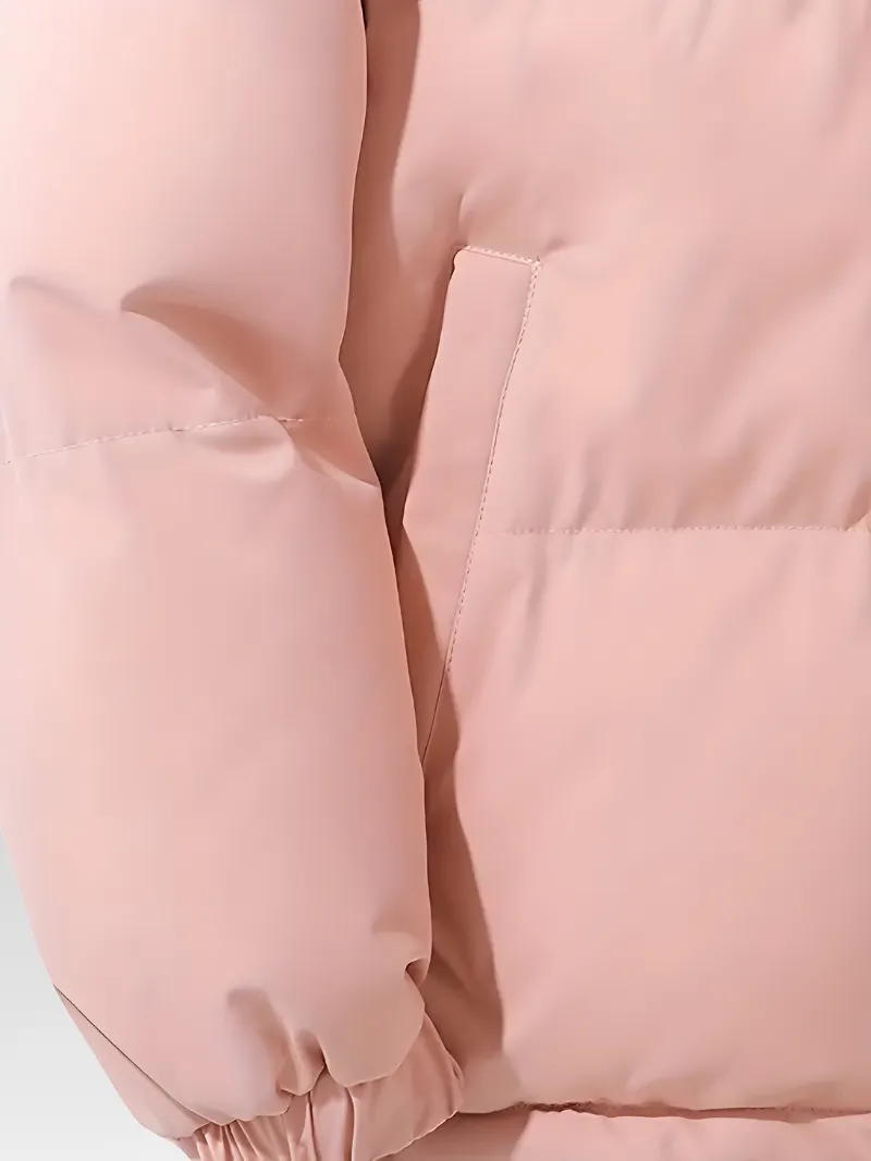 Ivyshape | Classic Warm Hooded Jacket