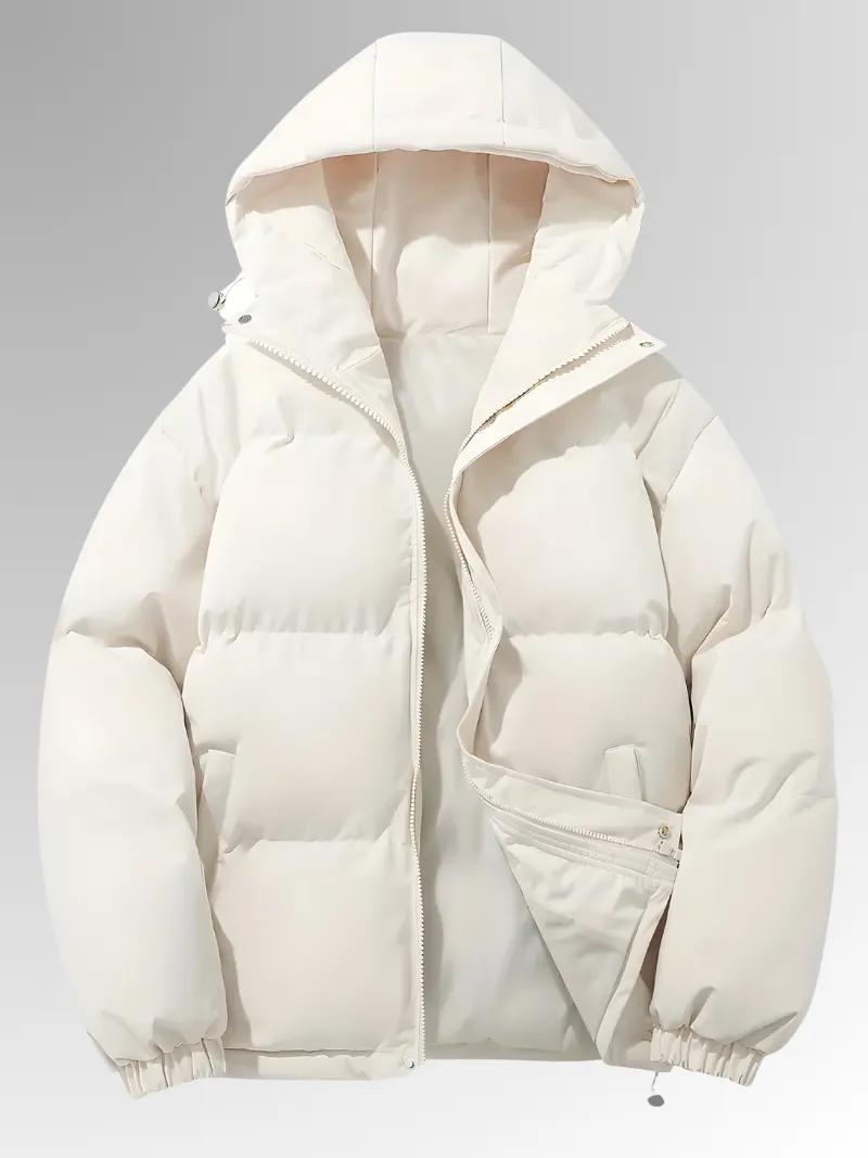 Ivyshape | Classic Warm Hooded Jacket