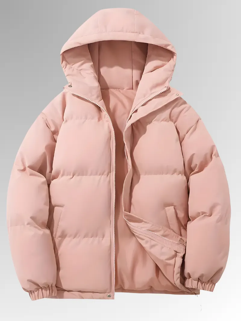 Ivyshape | Classic Warm Hooded Jacket