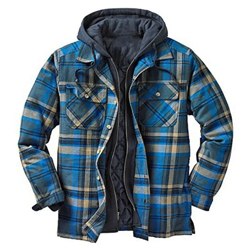 JACK | Plaid Hooded Jacket