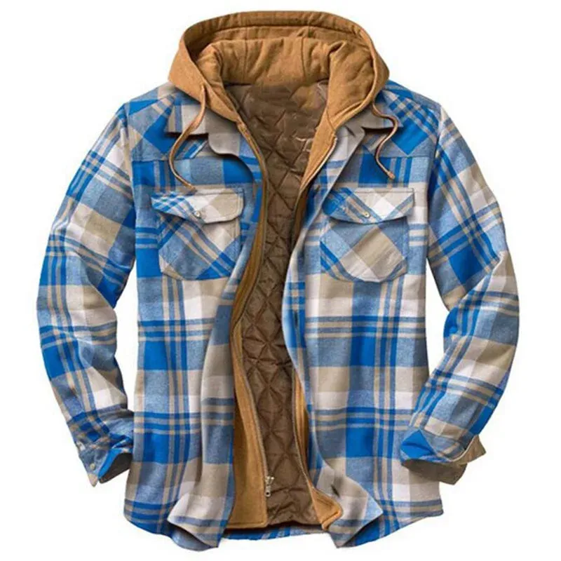 JACK | Plaid Hooded Jacket