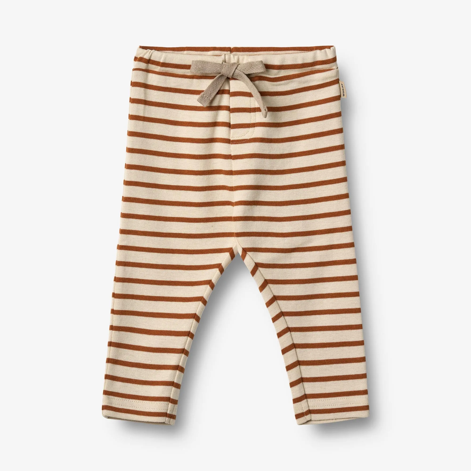 Jersey Pants Manfred - warm caramel stripe