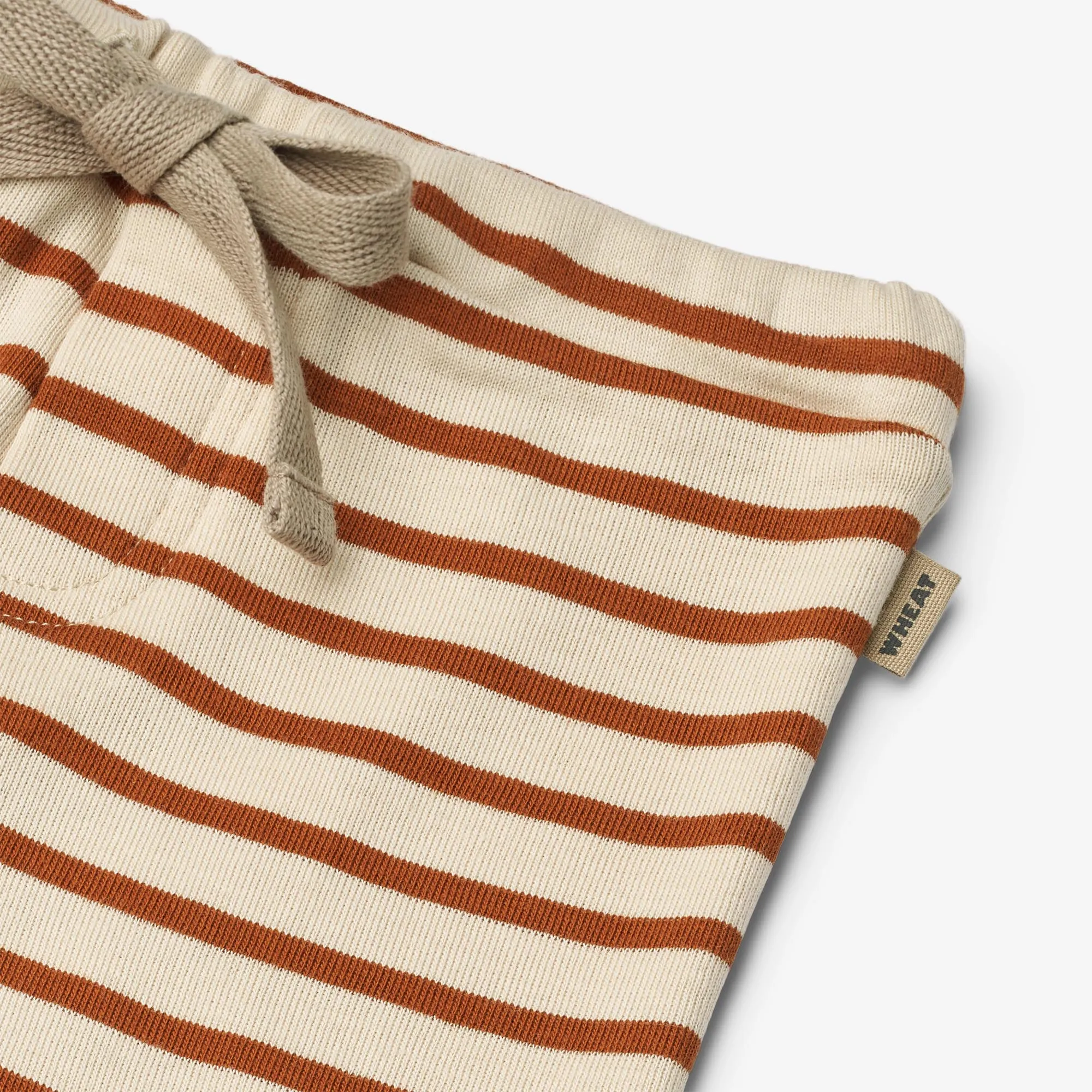 Jersey Pants Manfred - warm caramel stripe