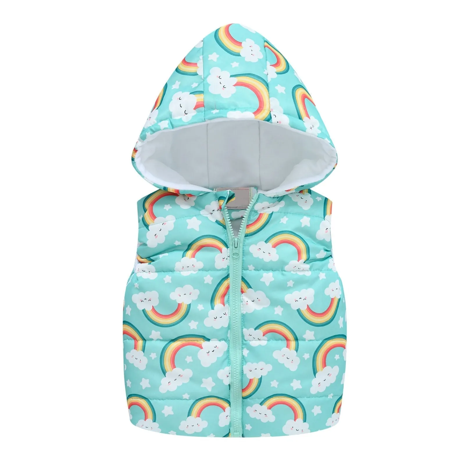 Kids Boys/Girls Cartoon Print Sleeveless Vest
