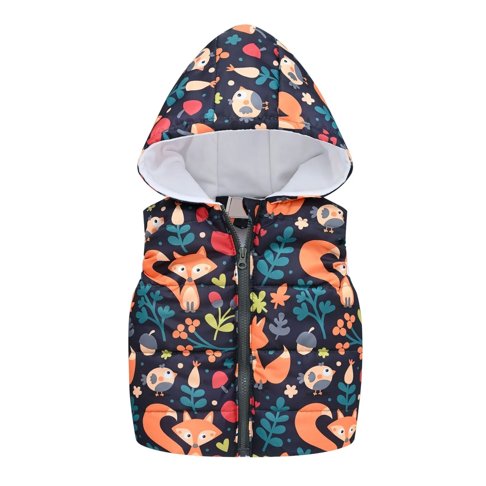 Kids Boys/Girls Cartoon Print Sleeveless Vest