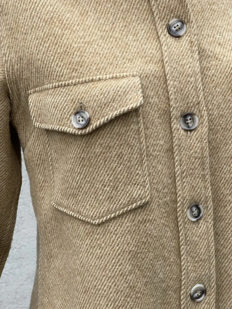 LL Bean Vintage Shirt Jacket (unlined) S/M