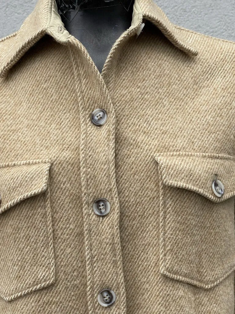 LL Bean Vintage Shirt Jacket (unlined) S/M