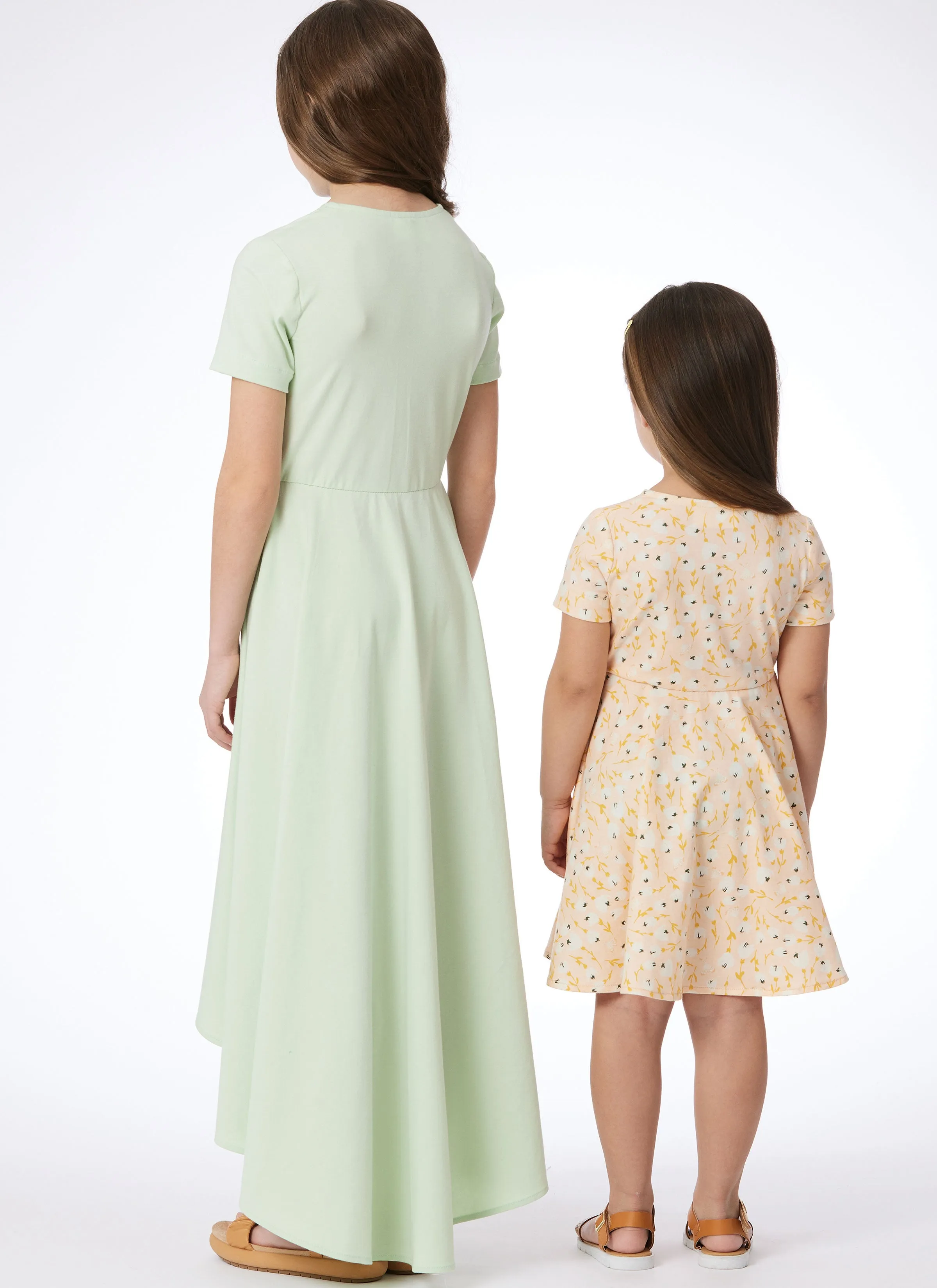 McCall's sewing pattern 8520 Children's and Girls' Knit Dresses