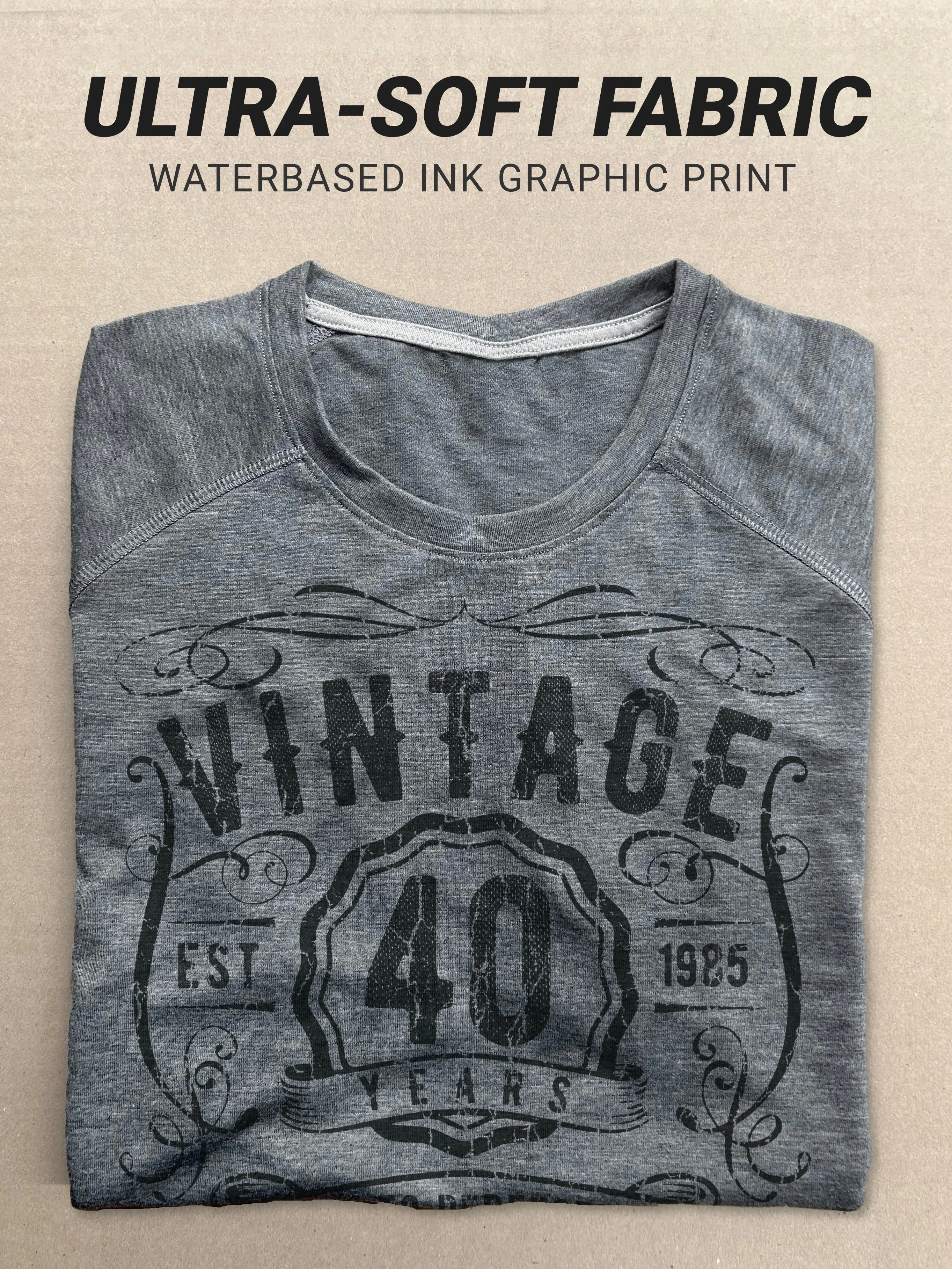 Men's 40th Birthday Shirt - Vintage 40