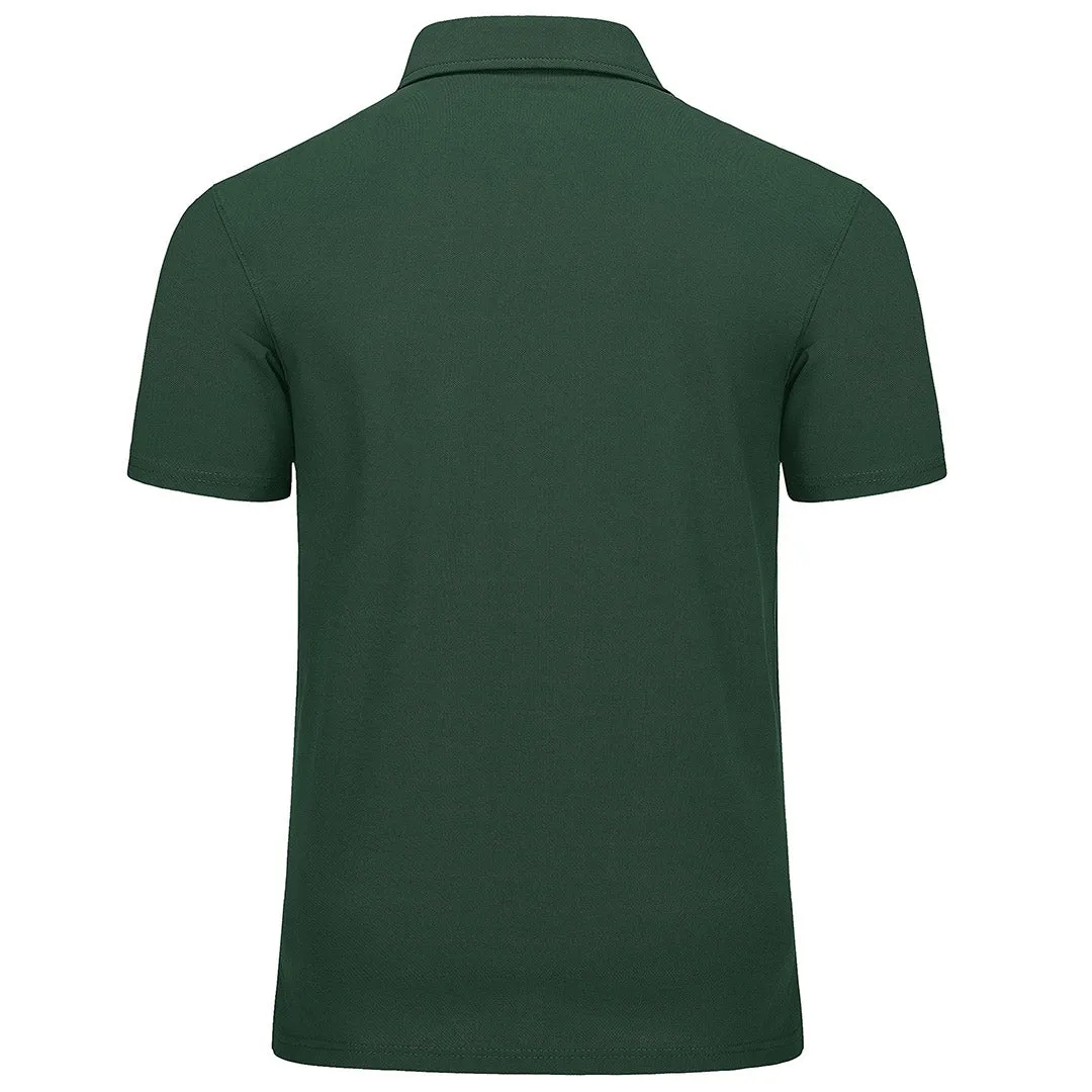 Men's Golf Tennis Casual Outdoor Summer Polo Collared Shirt