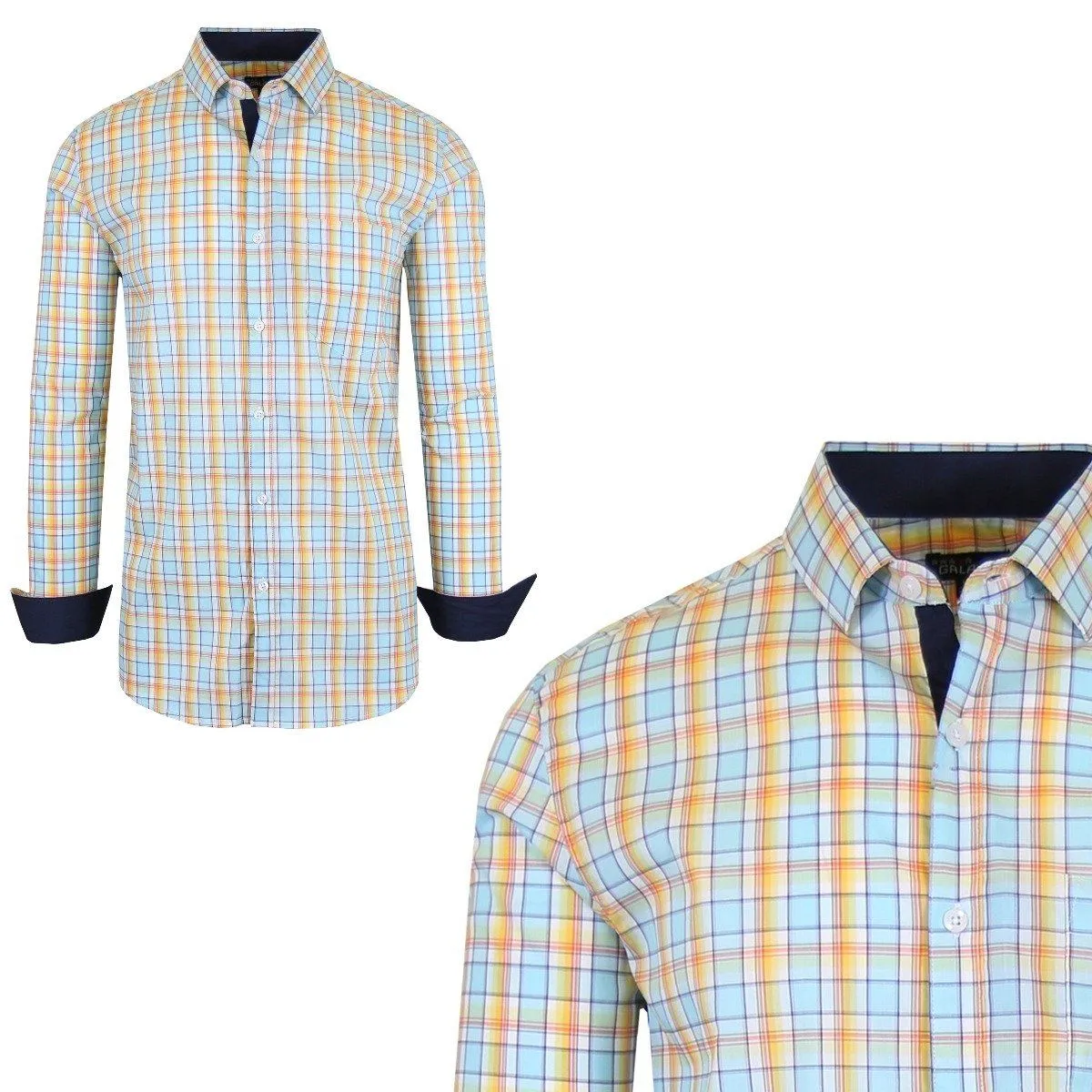 Men’s Quick Dry Slim Fit Stretch Dress Shirts