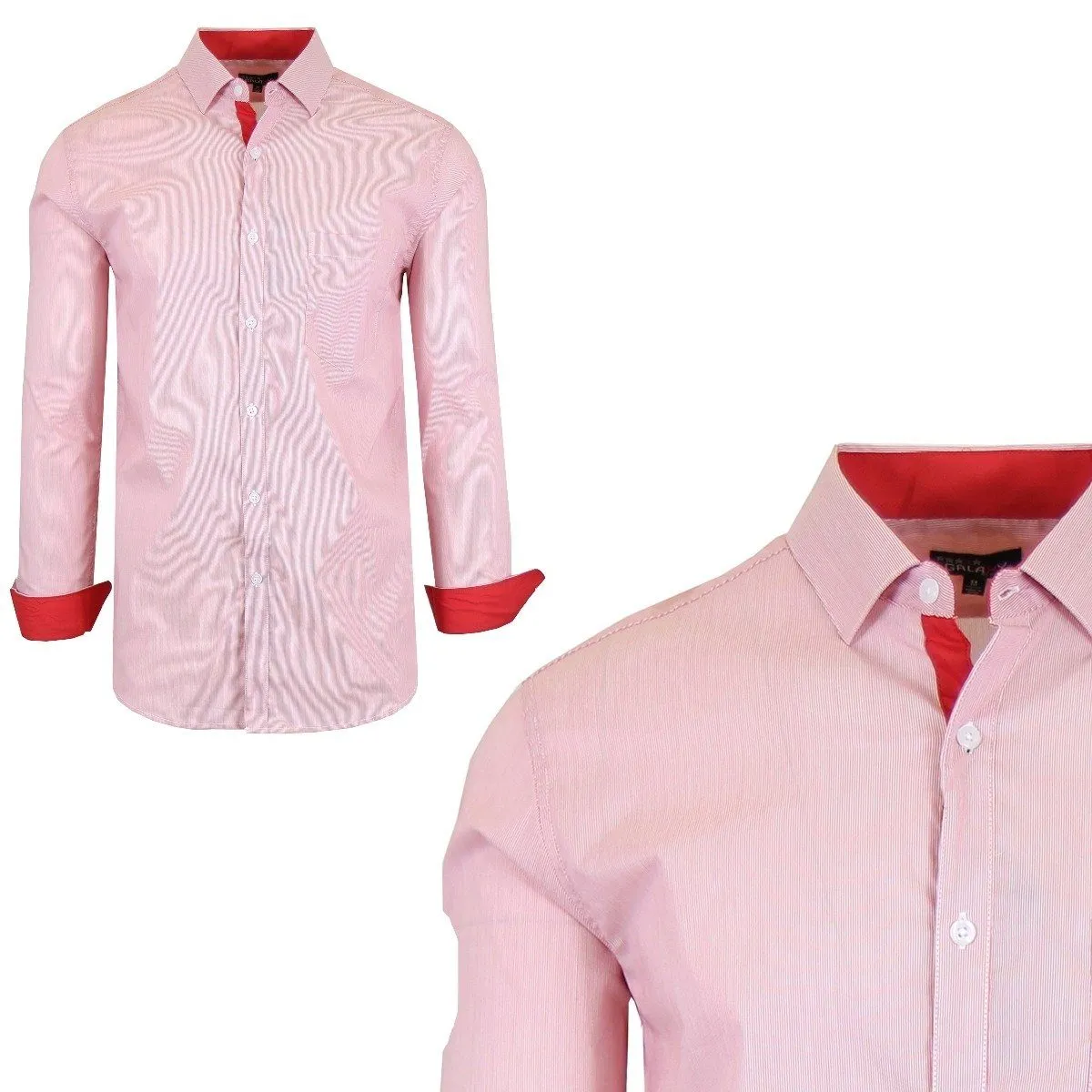 Men’s Quick Dry Slim Fit Stretch Dress Shirts