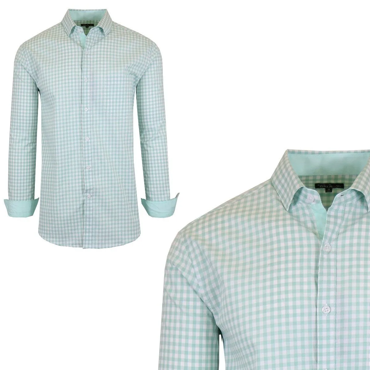 Men’s Quick Dry Slim Fit Stretch Dress Shirts