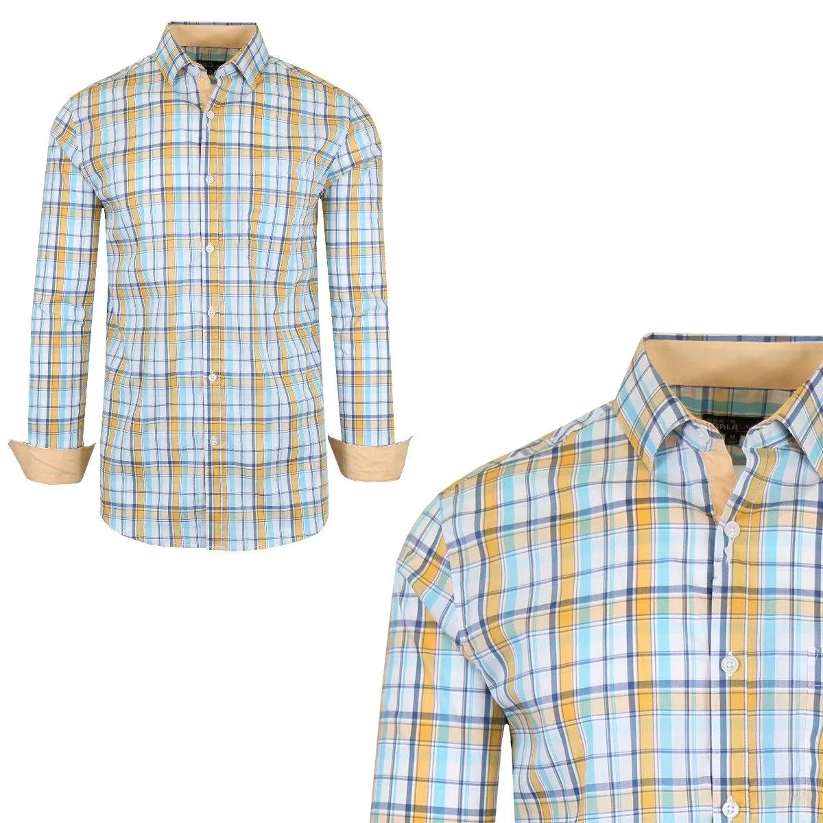 Men’s Quick Dry Slim Fit Stretch Dress Shirts