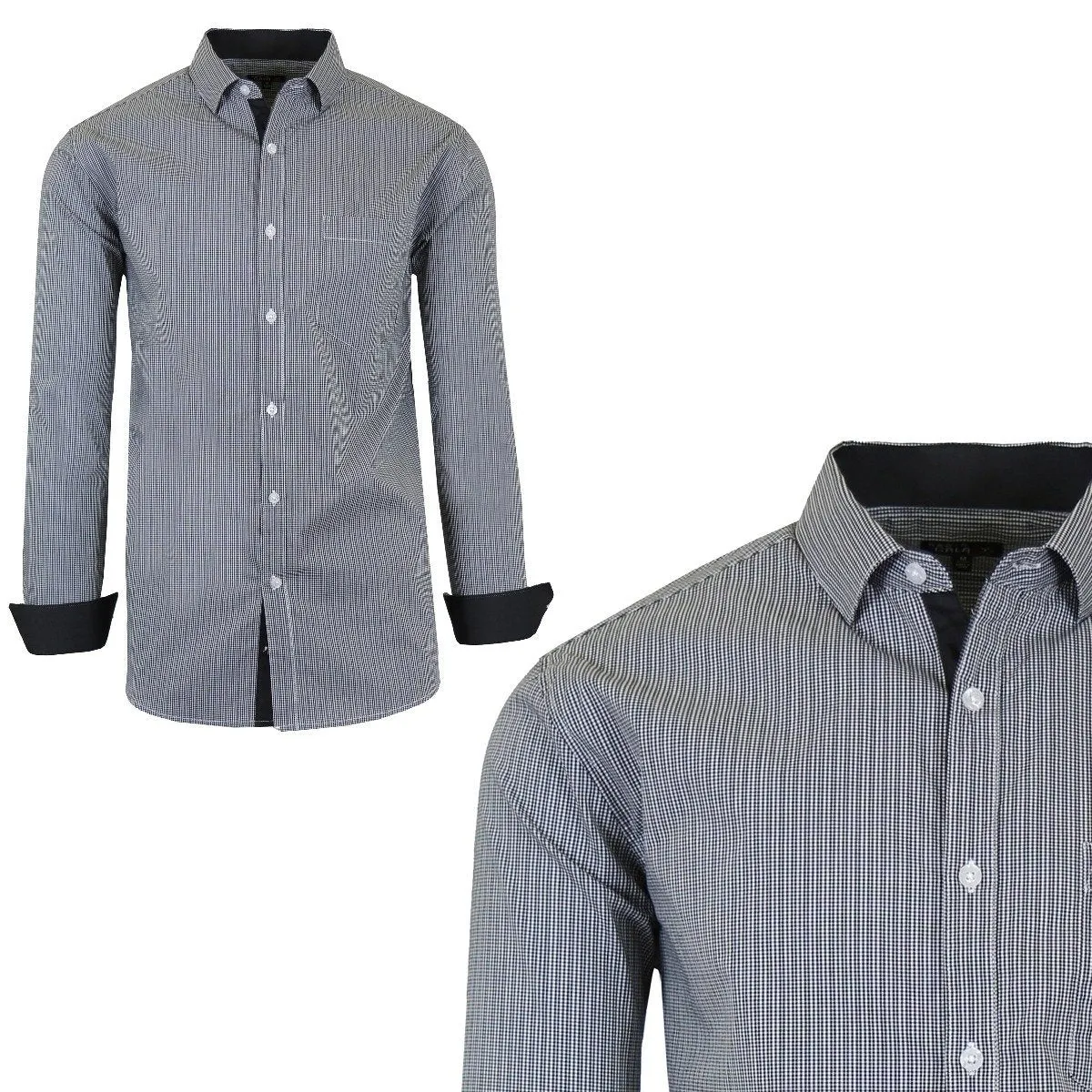Men’s Quick Dry Slim Fit Stretch Dress Shirts