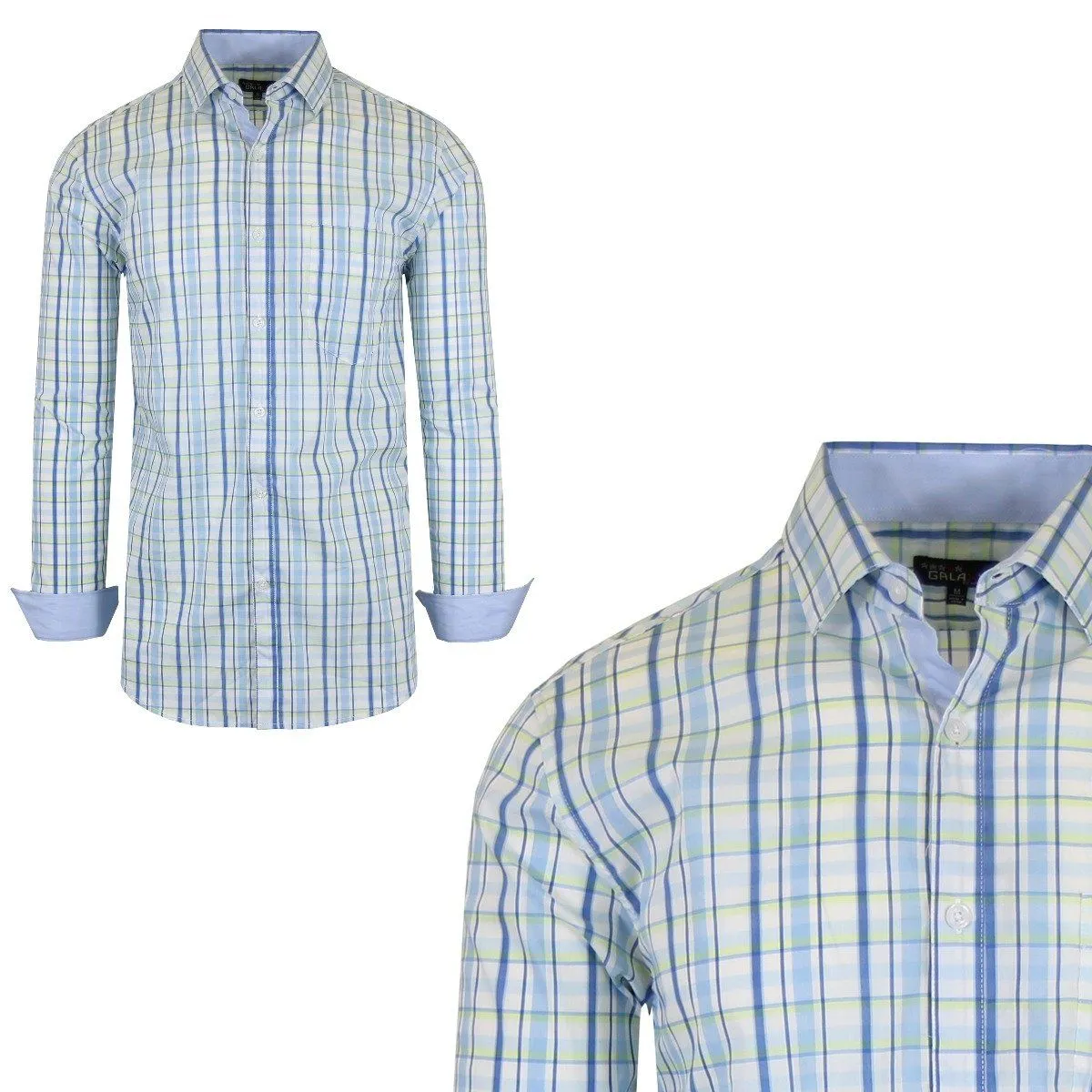 Men’s Quick Dry Slim Fit Stretch Dress Shirts