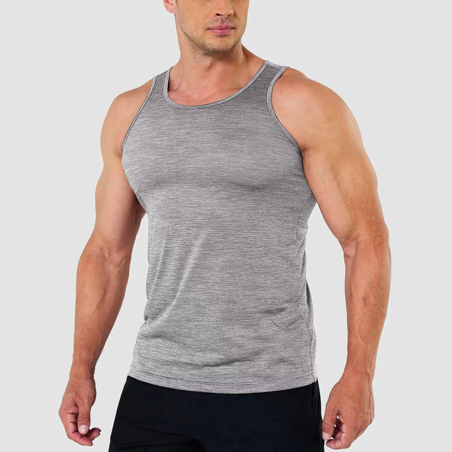 Men's Tank Tops Quick Dry Workout Sleeveless Gym Muscle Shirts