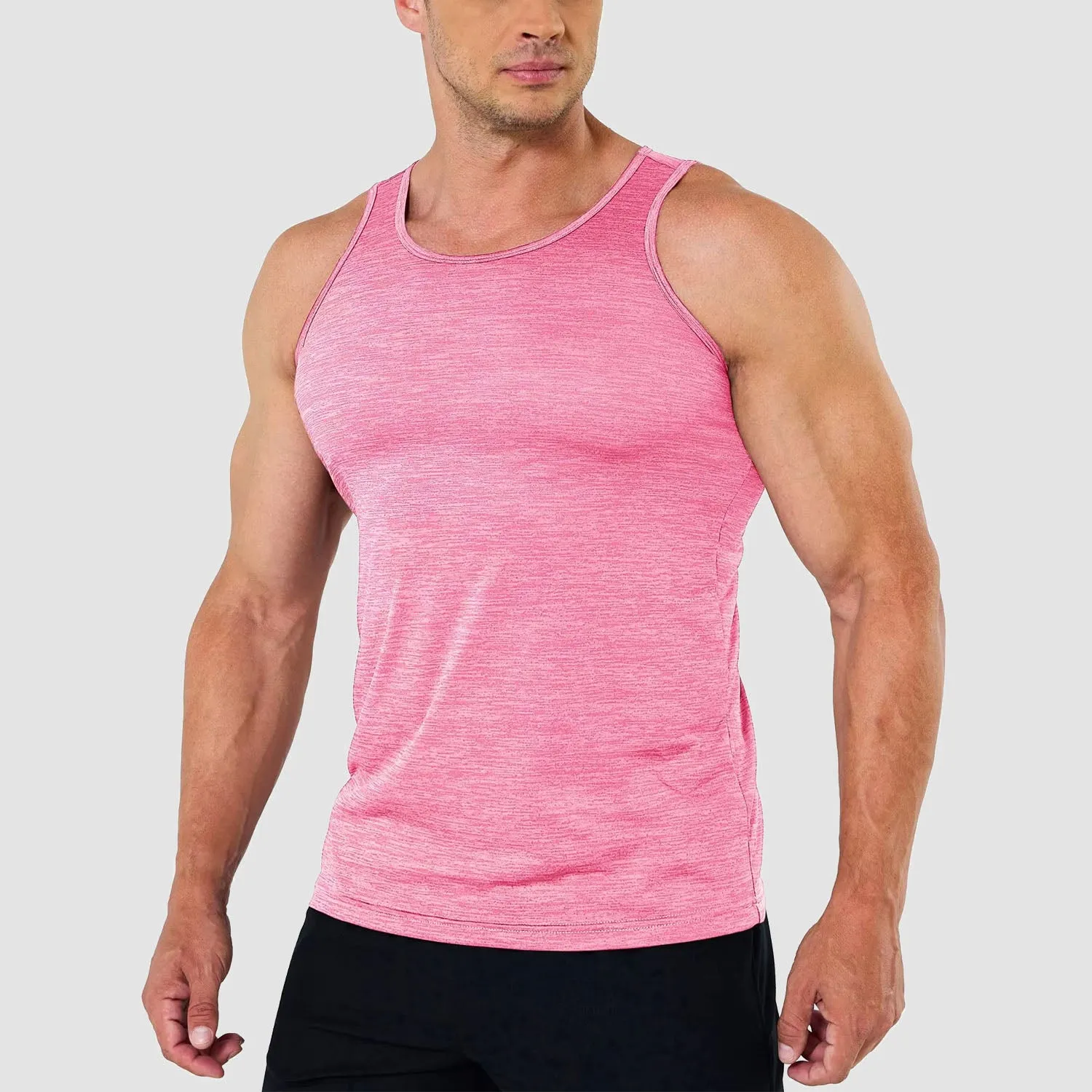 Men's Tank Tops Quick Dry Workout Sleeveless Gym Muscle Shirts