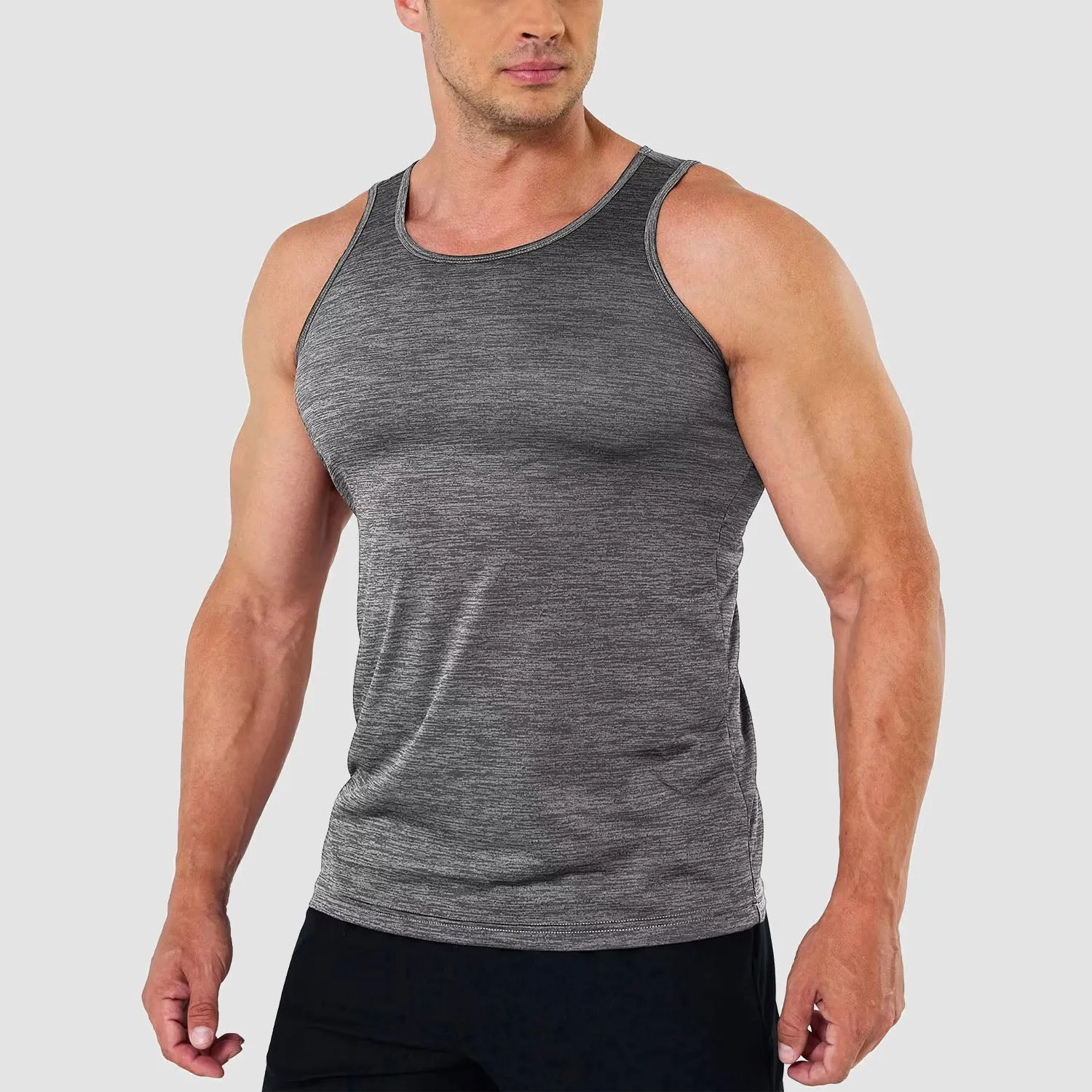 Men's Tank Tops Quick Dry Workout Sleeveless Gym Muscle Shirts