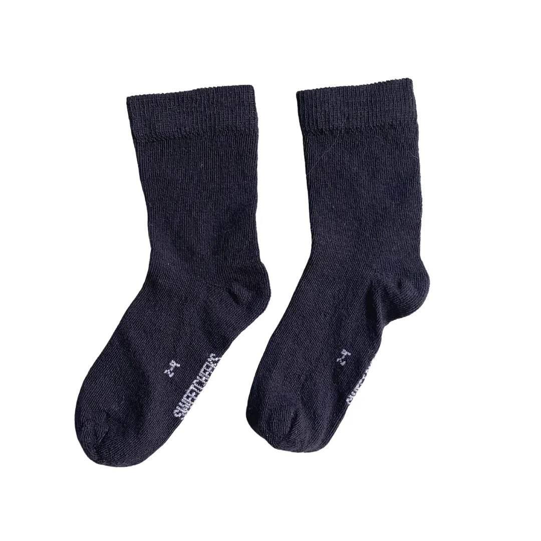 Merino Crew Socks | Navy
