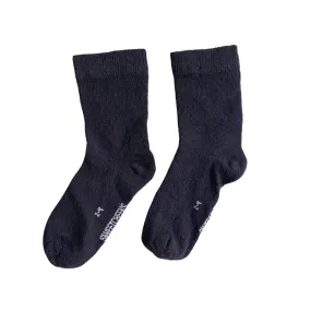 Merino Crew Socks | Navy