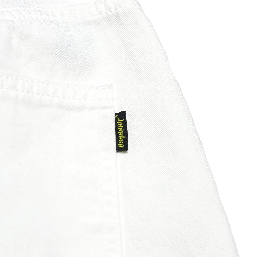 MID90 BAGGY COTTON PANTS IVORY