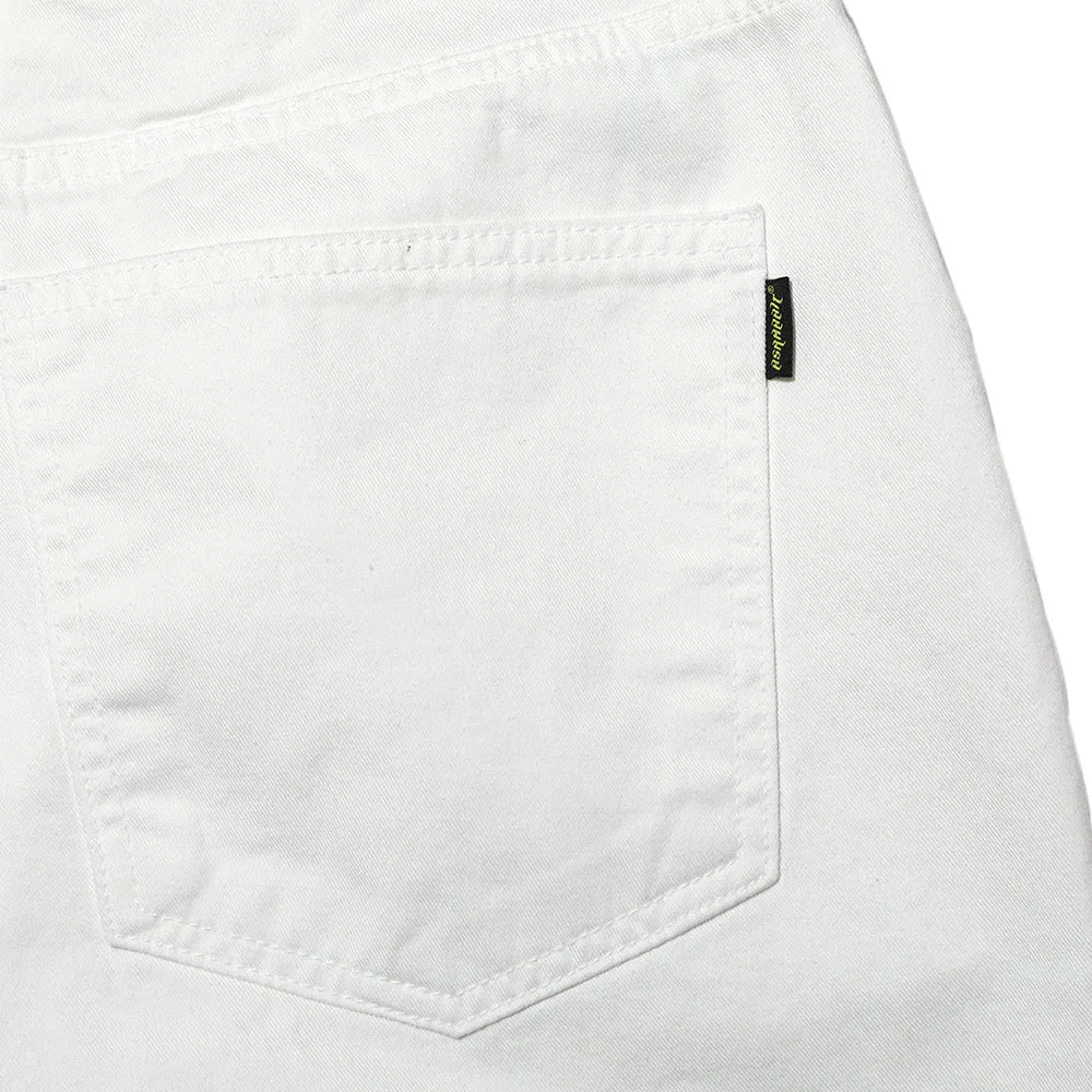 MID90 BAGGY COTTON PANTS IVORY