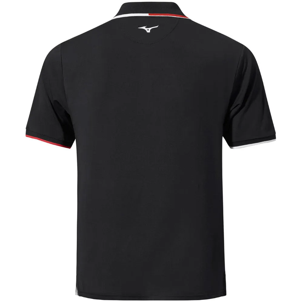 Mizuno Quick Dry Comp Plus Polo Shirt - Black