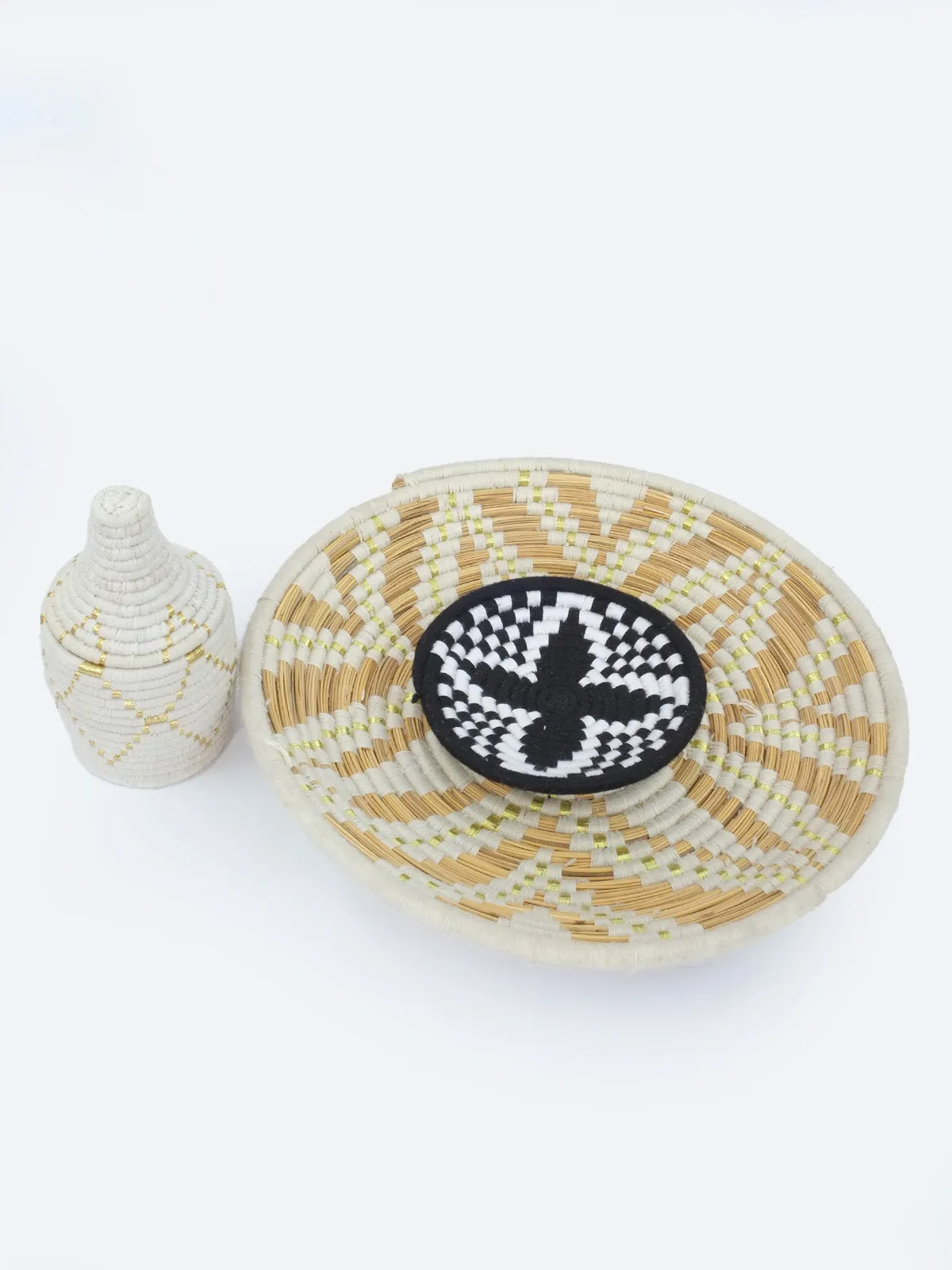 Moroccan Wool Plate No.02 (L)