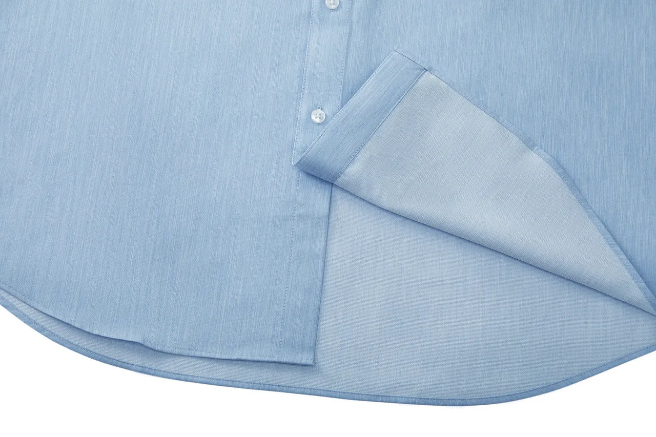 Non-Iron Quick Dry Smart Fit Semi Solid Shirt