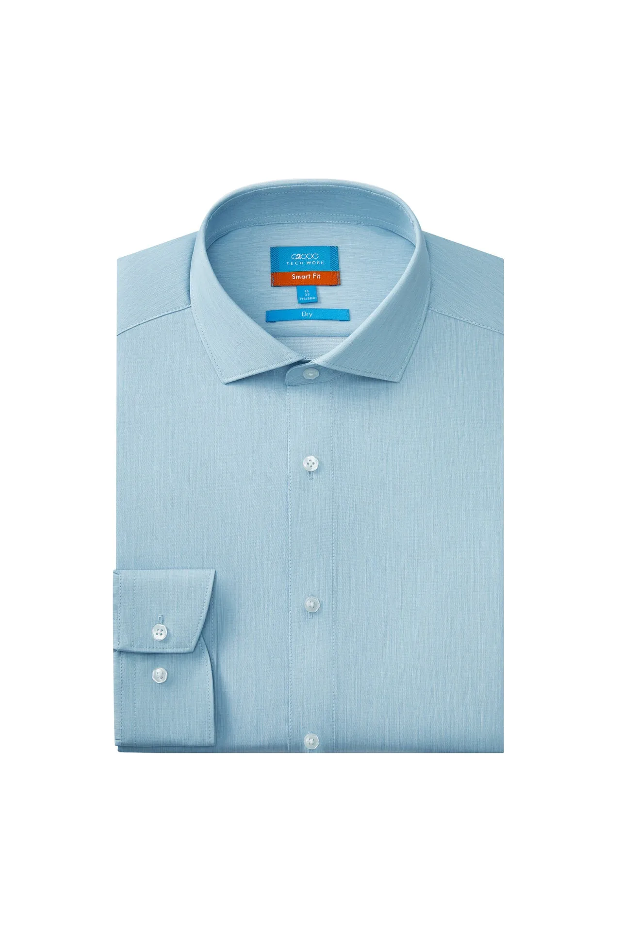 Non-Iron Quick Dry Smart Fit Semi Solid Shirt