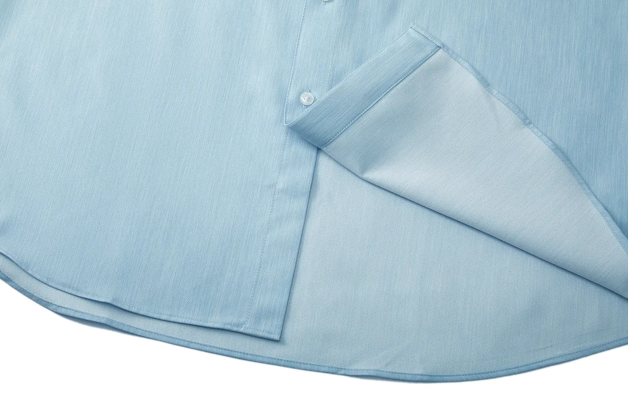 Non-Iron Quick Dry Smart Fit Semi Solid Shirt