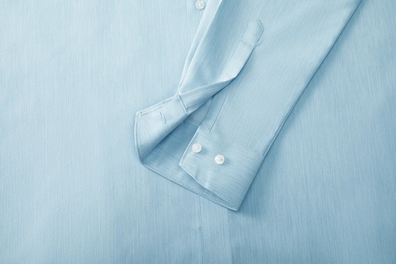 Non-Iron Quick Dry Smart Fit Semi Solid Shirt