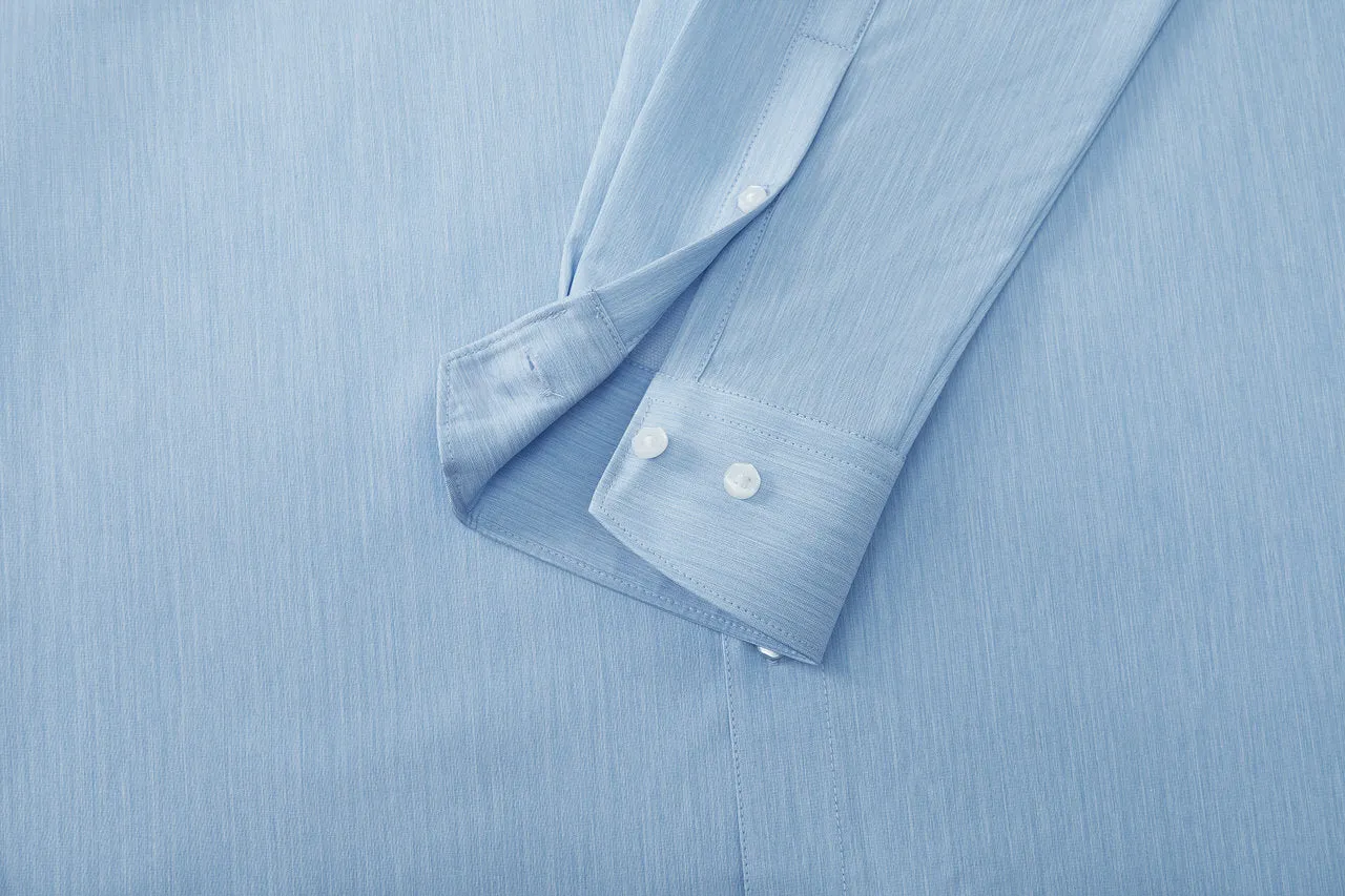 Non-Iron Quick Dry Smart Fit Semi Solid Shirt