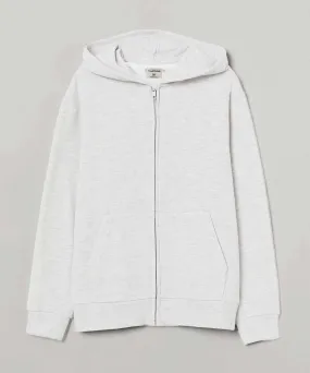 Off white - Basic Zipped Hooded Sweatshirt