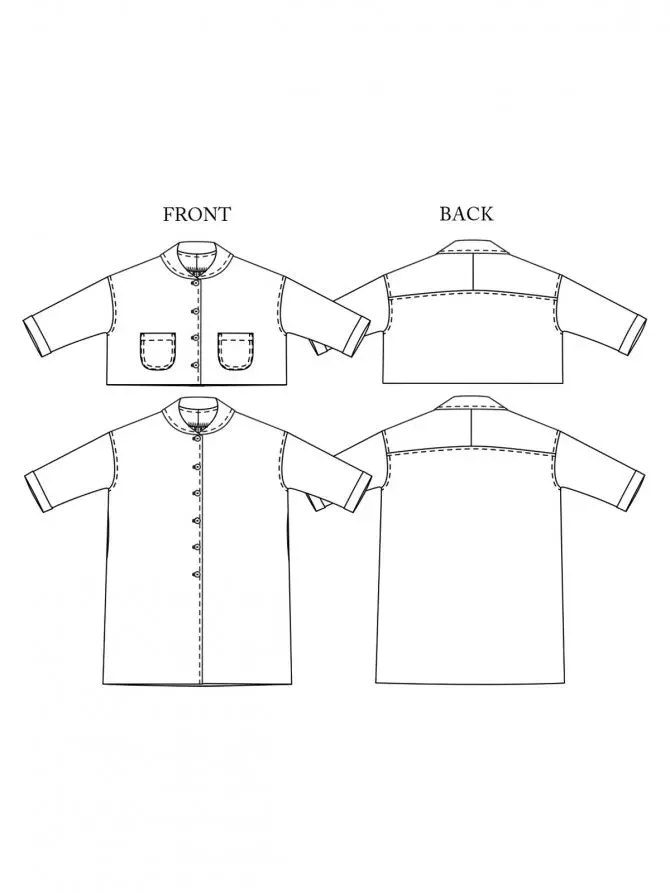 Pattern - The Sanda - Sizes 6-18 & 18-28