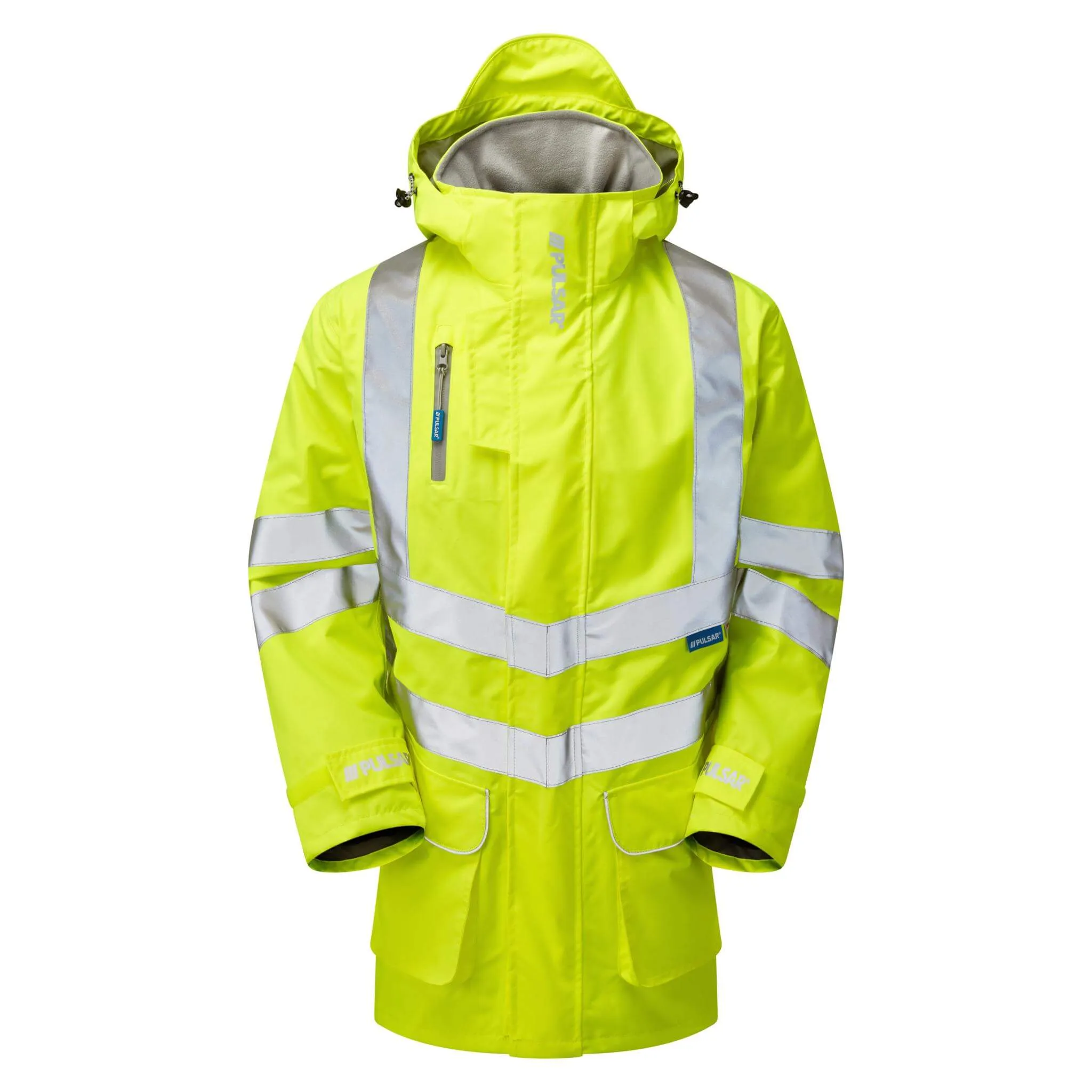 PULSAR P421 Hi Vis Unlined Waterproof Storm Coat - Sale