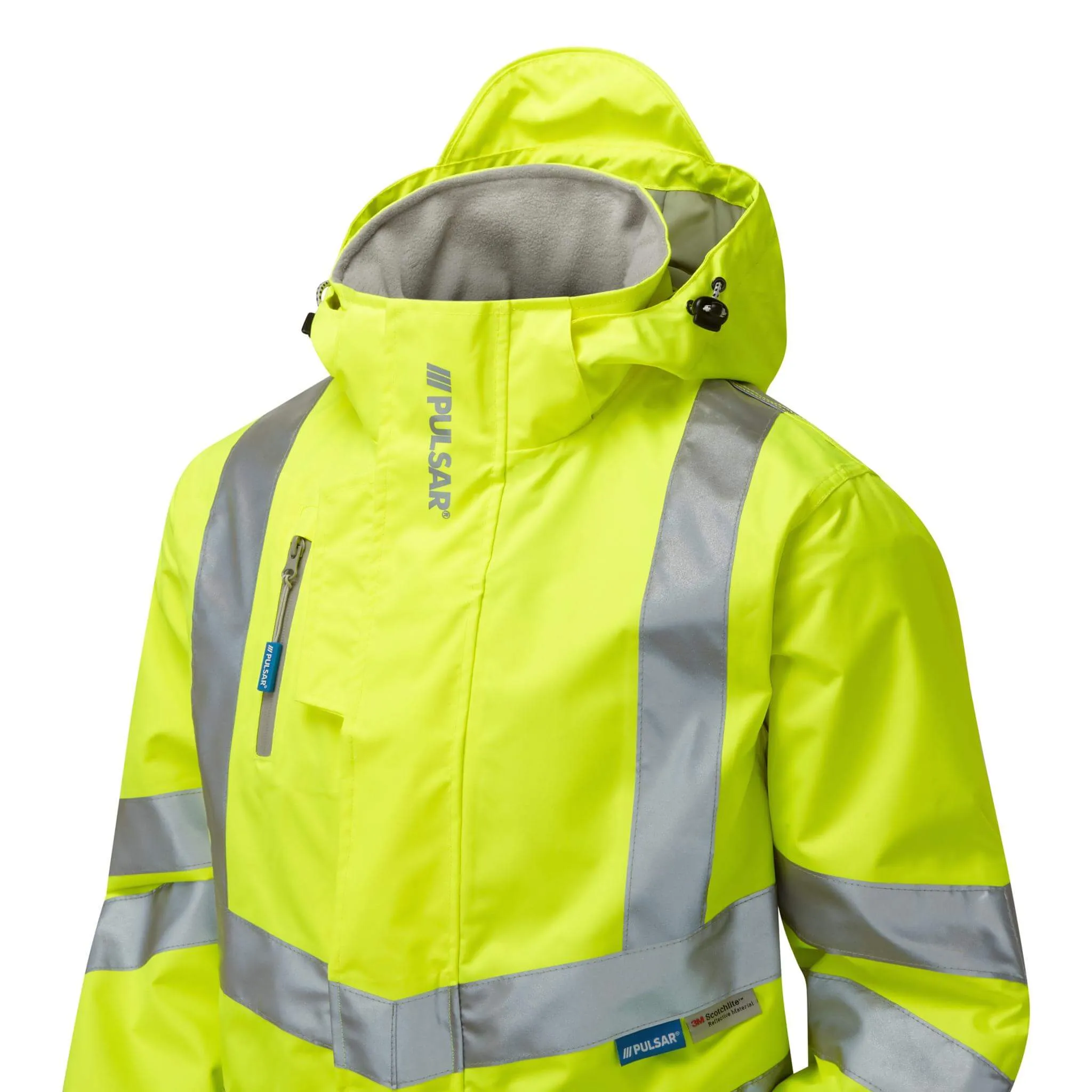 PULSAR P421 Hi Vis Unlined Waterproof Storm Coat - Sale