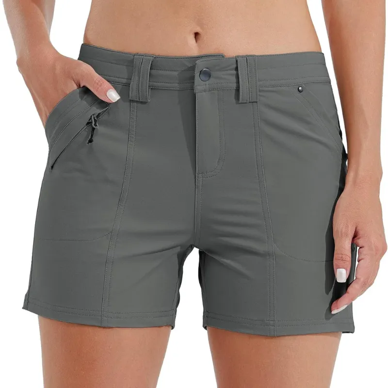 Quick Dry Athletic Golf Hiking Shorts – Lightweight Moisture-Wicking