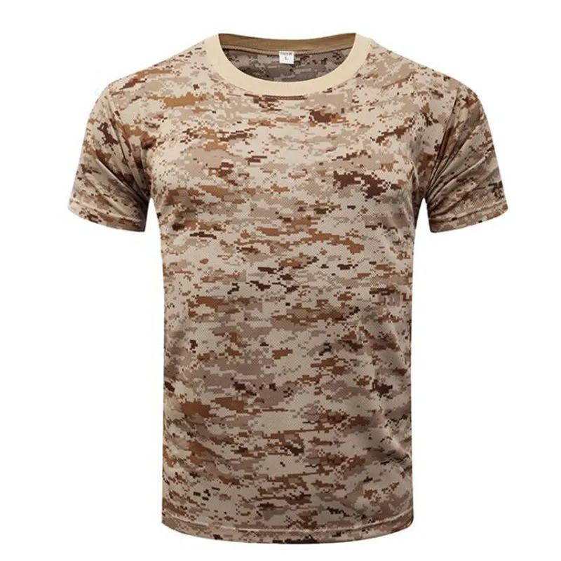 Quick Dry Camouflage T-Shirt for Men - Summer Collection